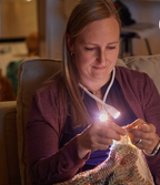 Lumos Knitting Light – Hands-Free Neck Light for Crafters