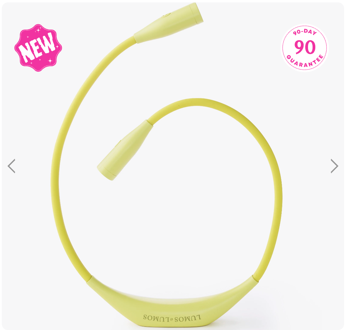Lumos Knitting Light – Hands-Free Neck Light for Crafters