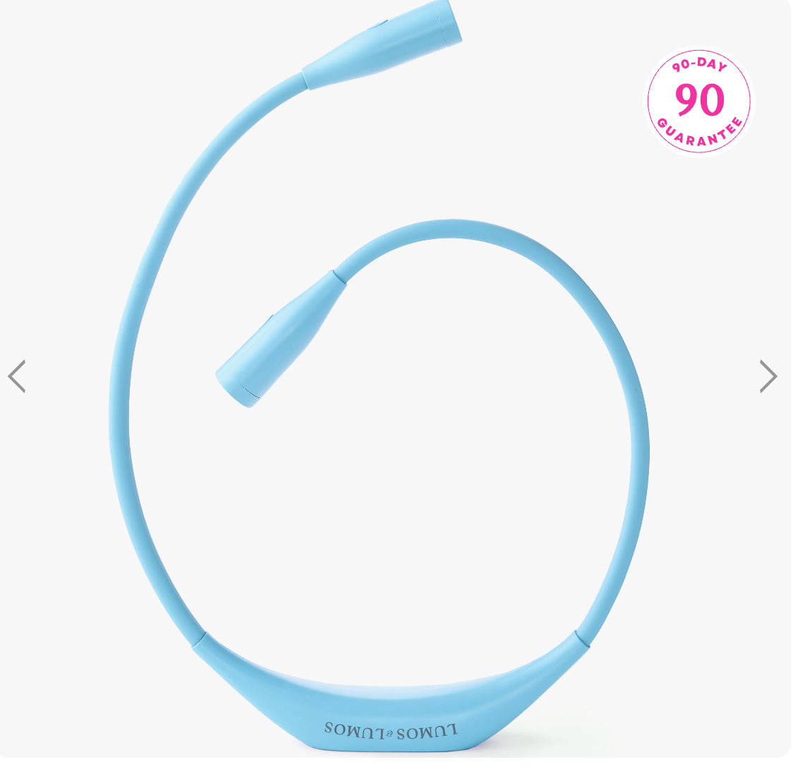 Lumos Knitting Light – Hands-Free Neck Light for Crafters