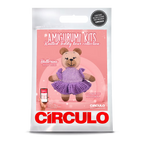 Círculo Amigurumi Knitted Teddy Bear – Ballerina