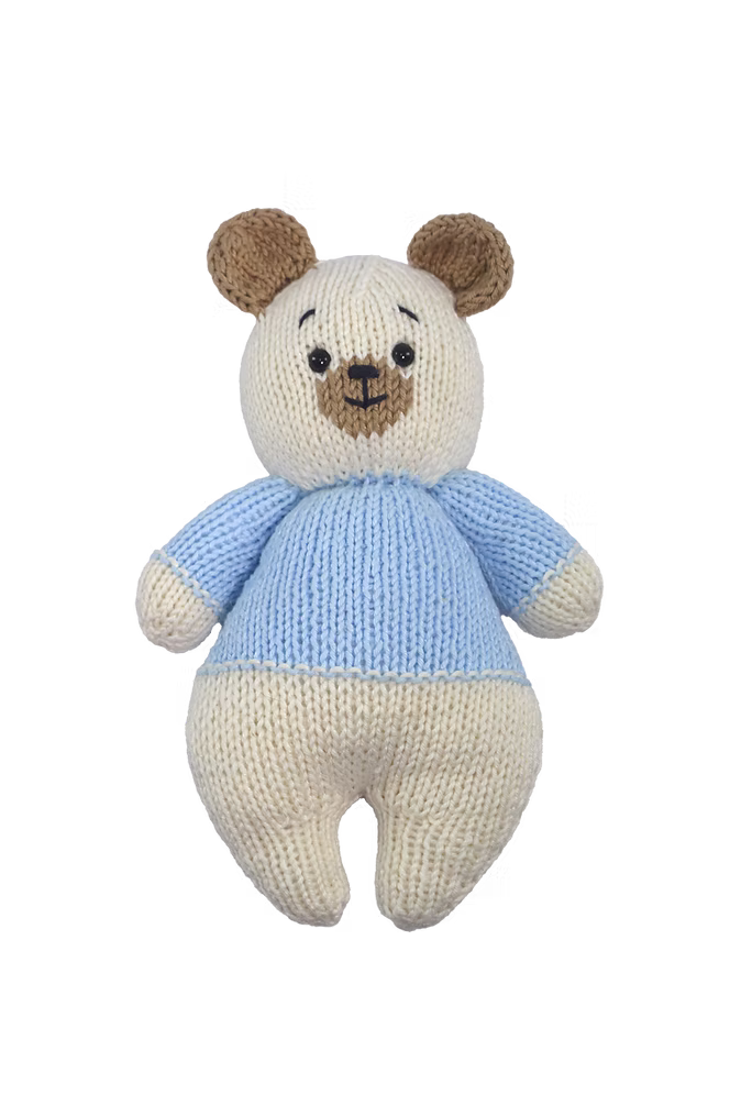 Círculo Amigurumi Knitted Teddy Bear – Cuddly