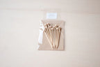 Seeknit Bamboo Marking Pins | Set of 5 | Japanese Bamboo