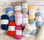 Wool Couture Co. Cotton Candy Yarn 50g Ball | 100% Cotton