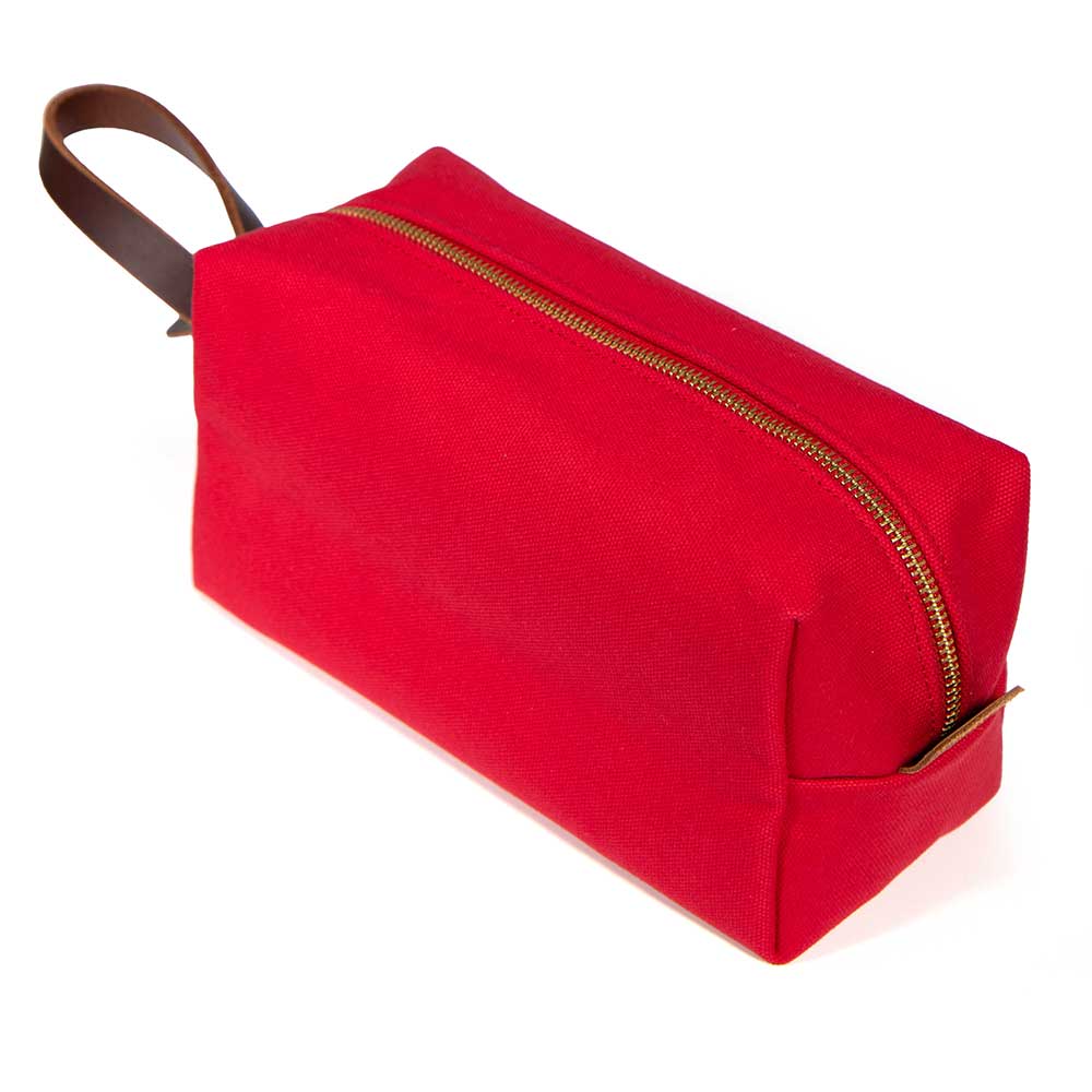 General Knot & Co Canvas Project Clutch | Classic Red