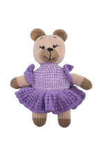 Círculo Amigurumi Knitted Teddy Bear – Ballerina