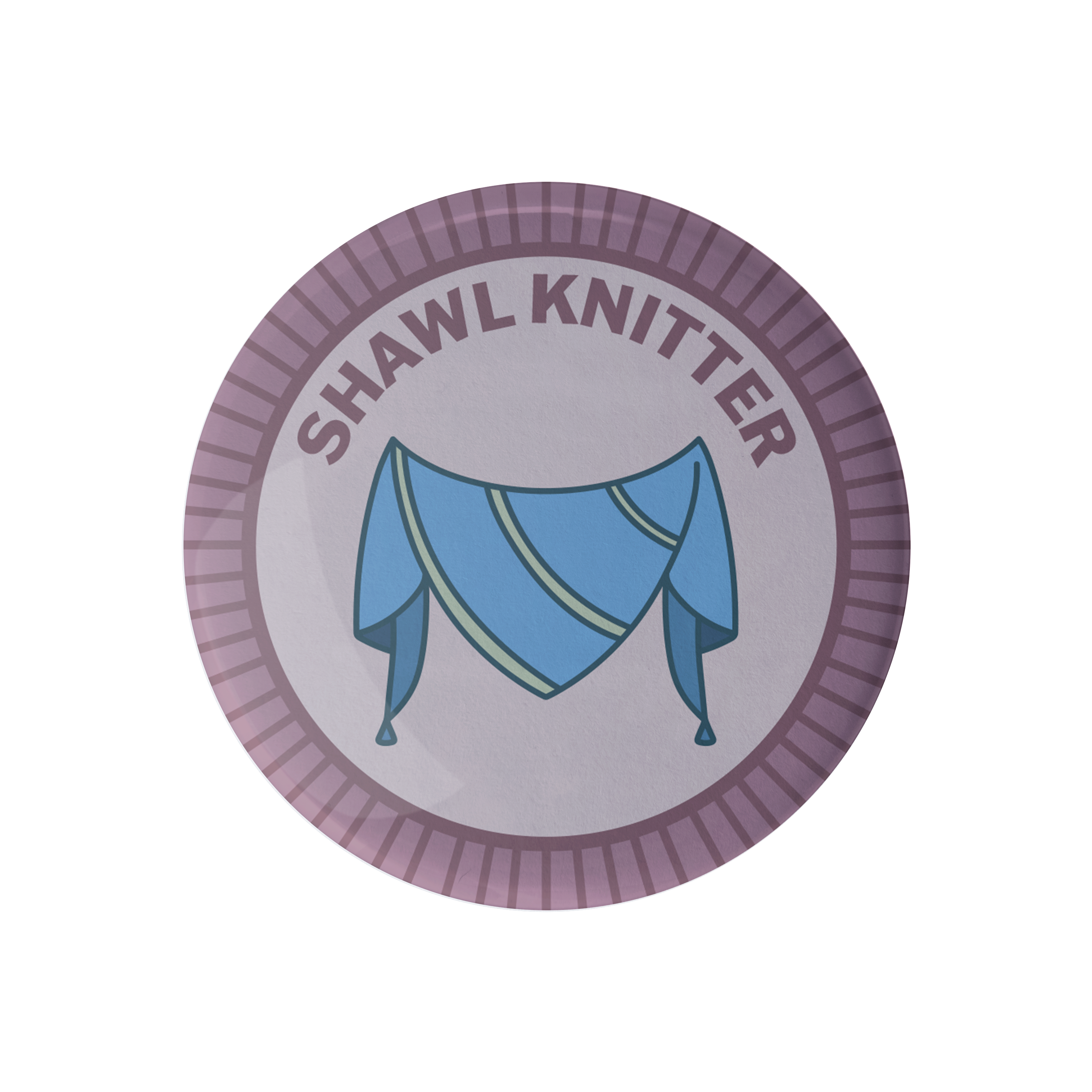 Shawl Knitter Merit Badge