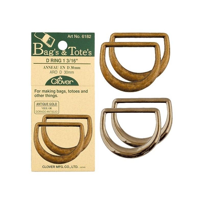 Clover Bags and Totes D Rings