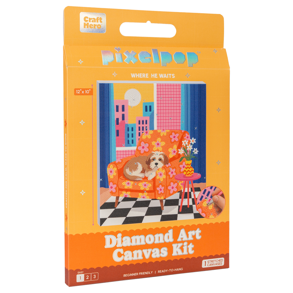 PixelPop™ Diamond Art — Reset Edition - Where He Waits