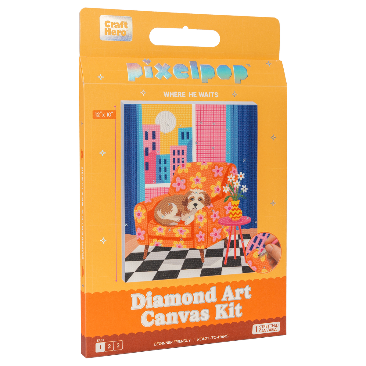PixelPop™ Diamond Art — Reset Edition - Where He Waits
