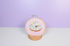 Donut Cross Stitch kit - DIY Craft Kit for Beginners