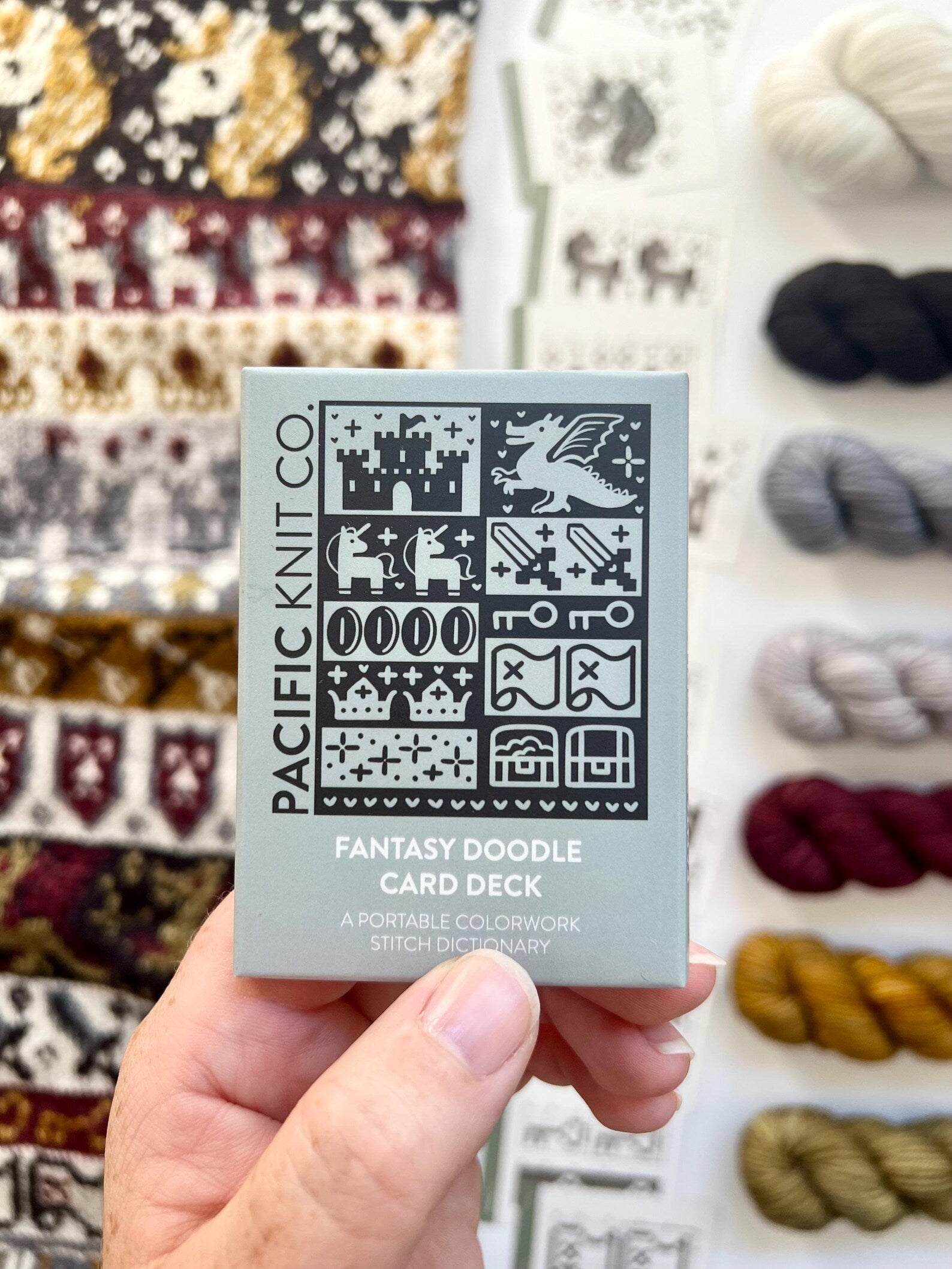 Doodle Card Decks from Pacific Knit Co