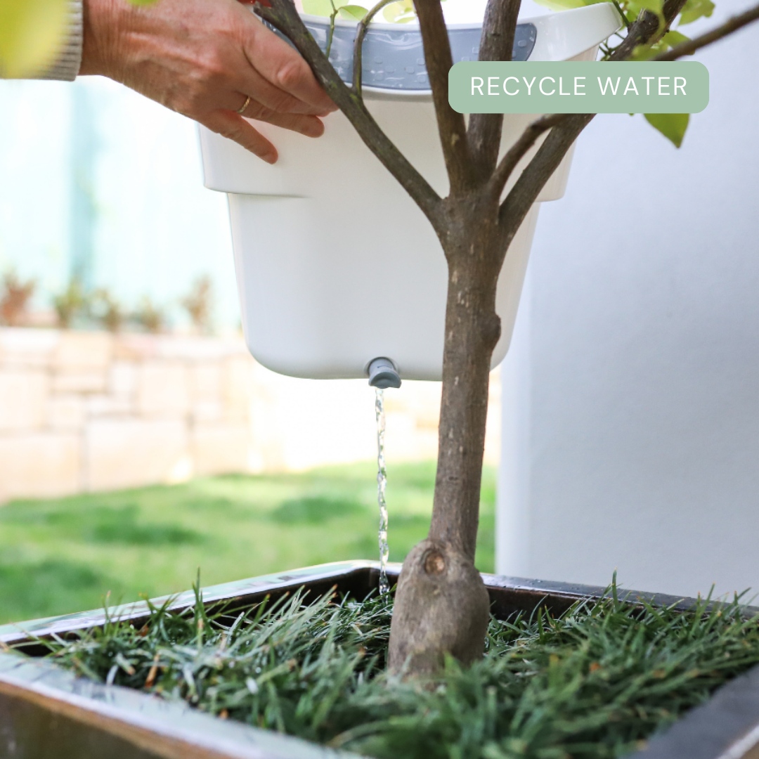 Strucket 19L Interlocking Strainer Bucket | Soak, Strain & Drain Hands-Free