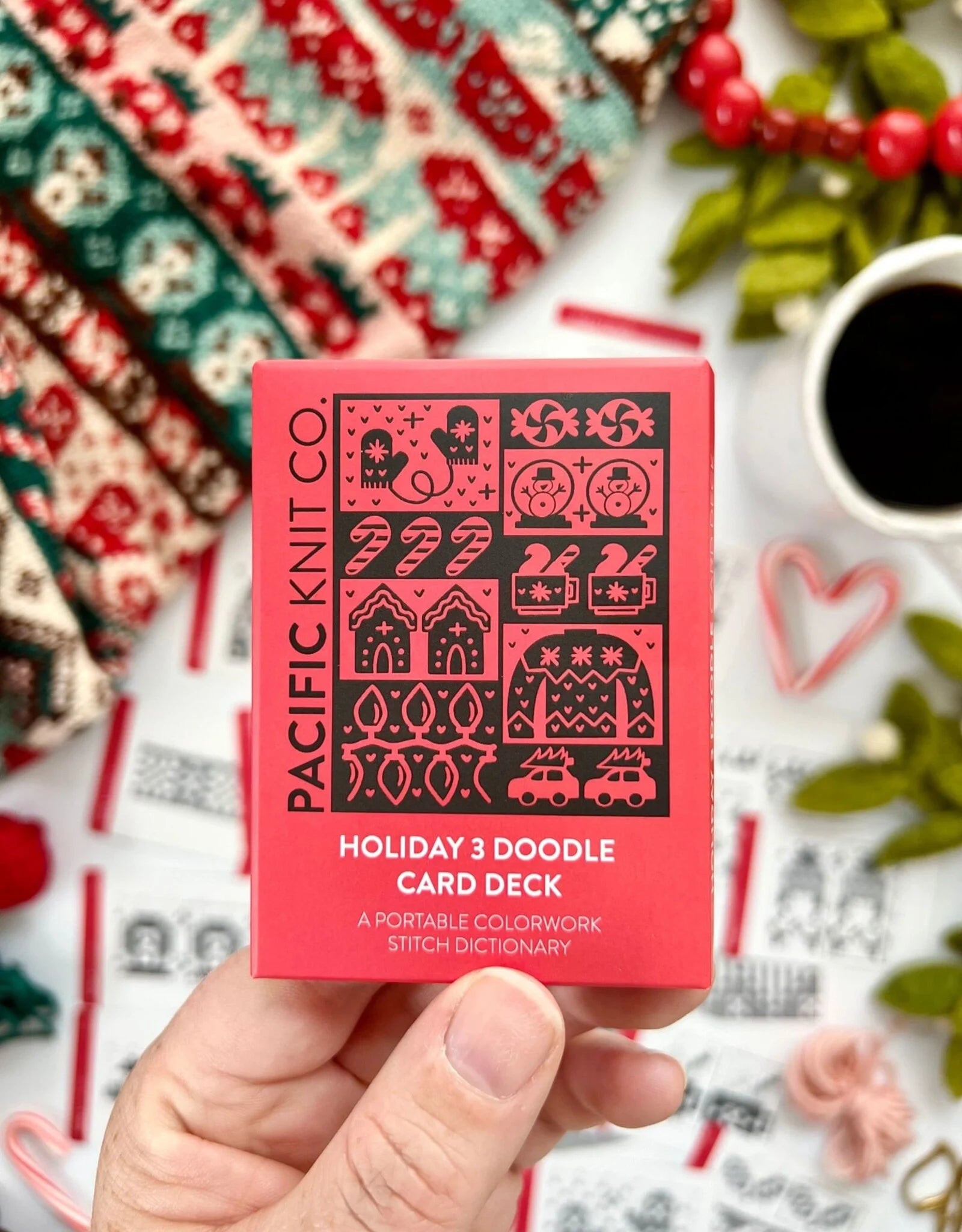 Doodle Card Decks from Pacific Knit Co