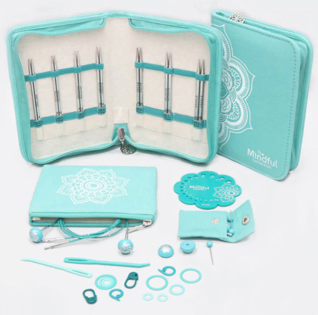 KnitPro Mindful Believe Interchangeable Circular Knitting Needle Set (US2.5-US10)