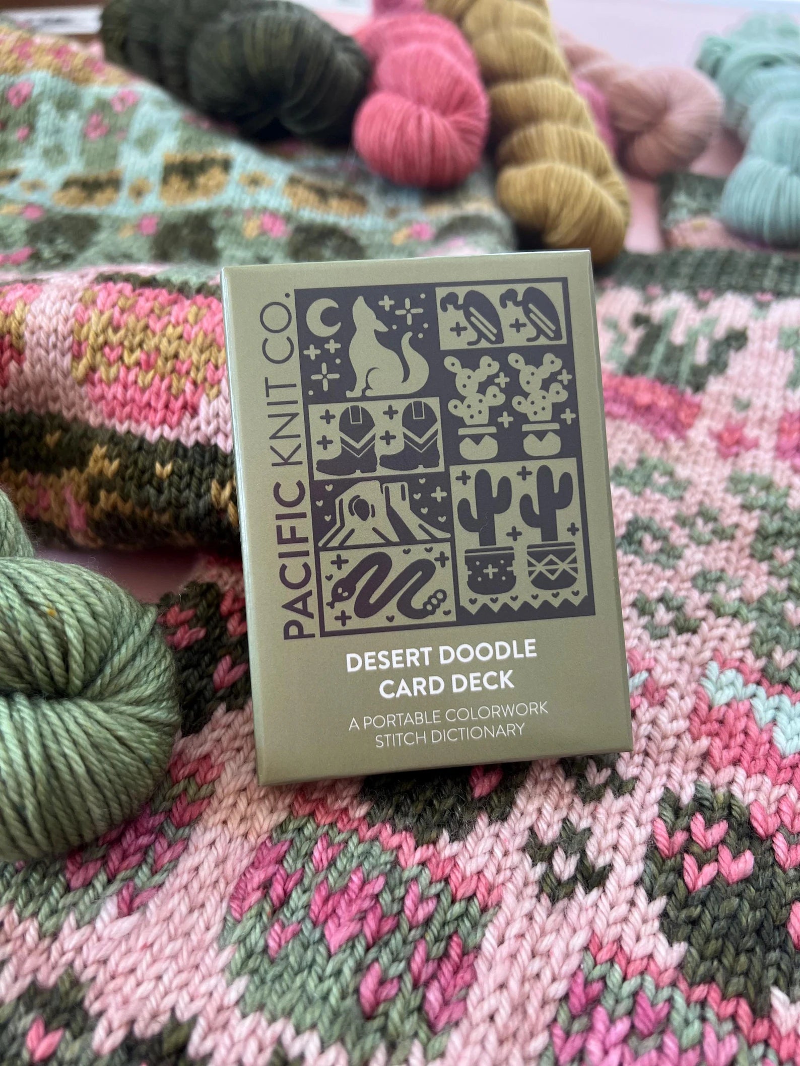 Doodle Card Decks from Pacific Knit Co