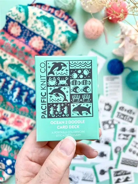 Doodle Card Decks from Pacific Knit Co