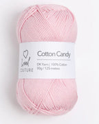 Wool Couture Co. Cotton Candy Yarn 50g Ball | 100% Cotton