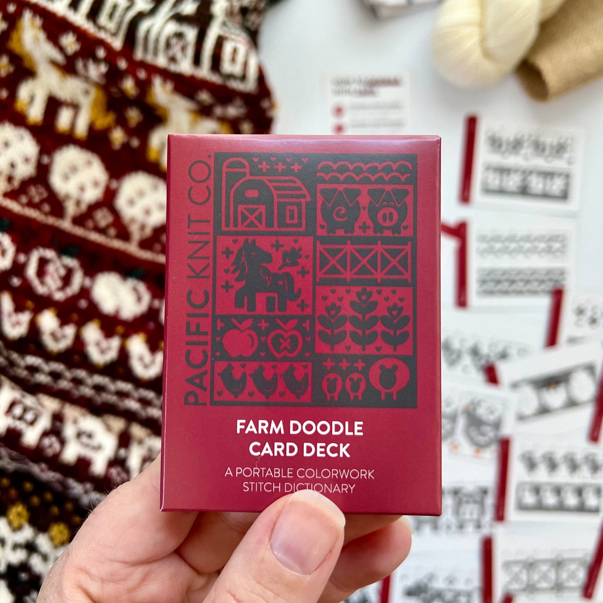 Doodle Card Decks from Pacific Knit Co