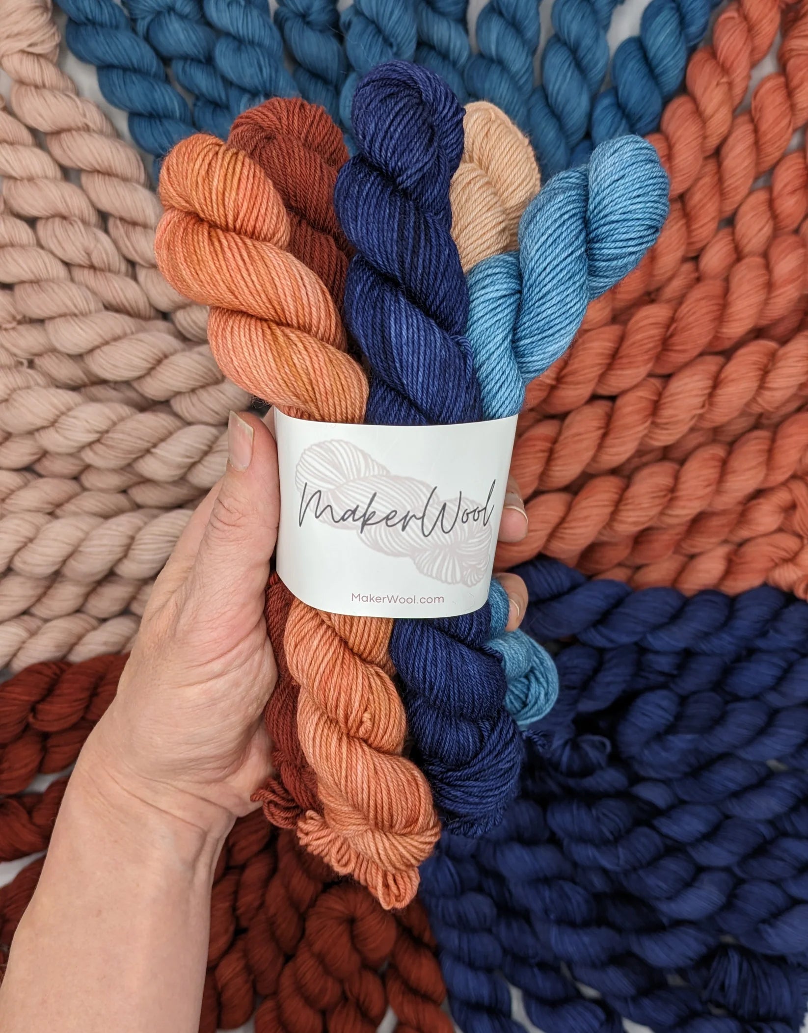 Makerwool Rustic Elegance Mini Skein Sets