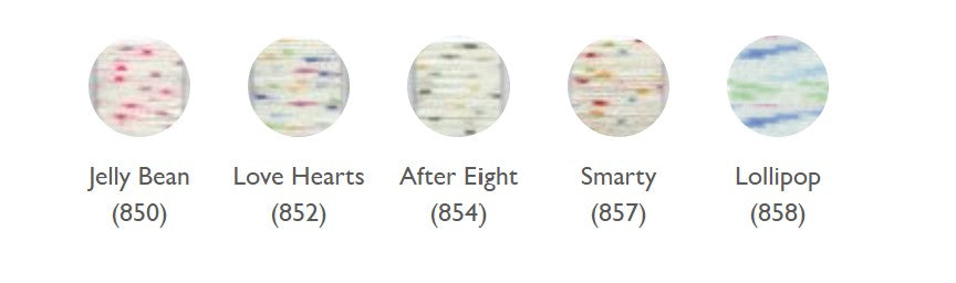 Snuggly Supersoft Rainbow Drops Aran 100g