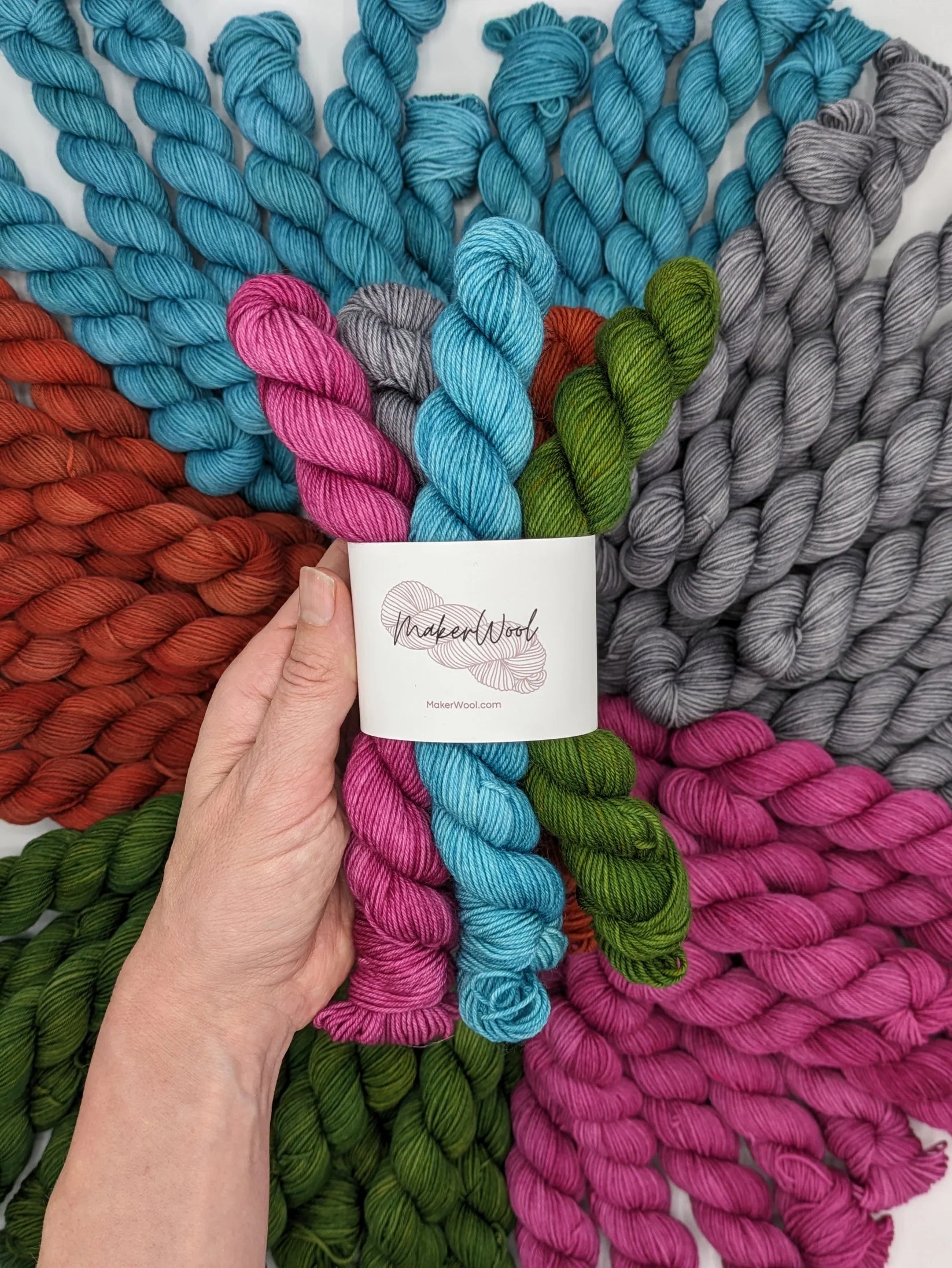 Makerwool Trail Ridge Mini Skein Sets